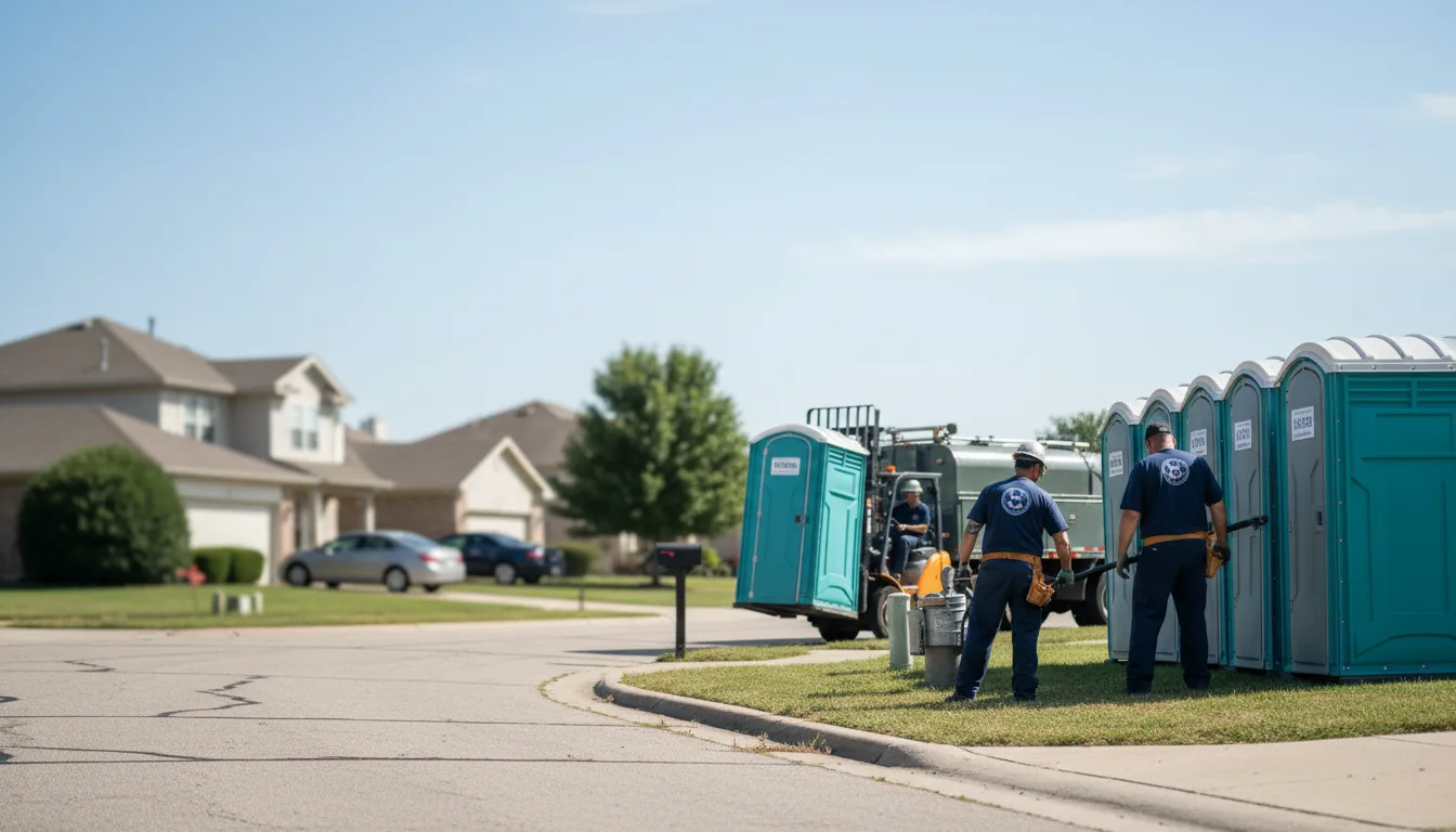 Porta Potty Rental in Carbondale, KS near me